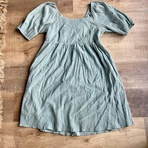 Women’s Bohme dress. Medium. Light sage green. Worn once.